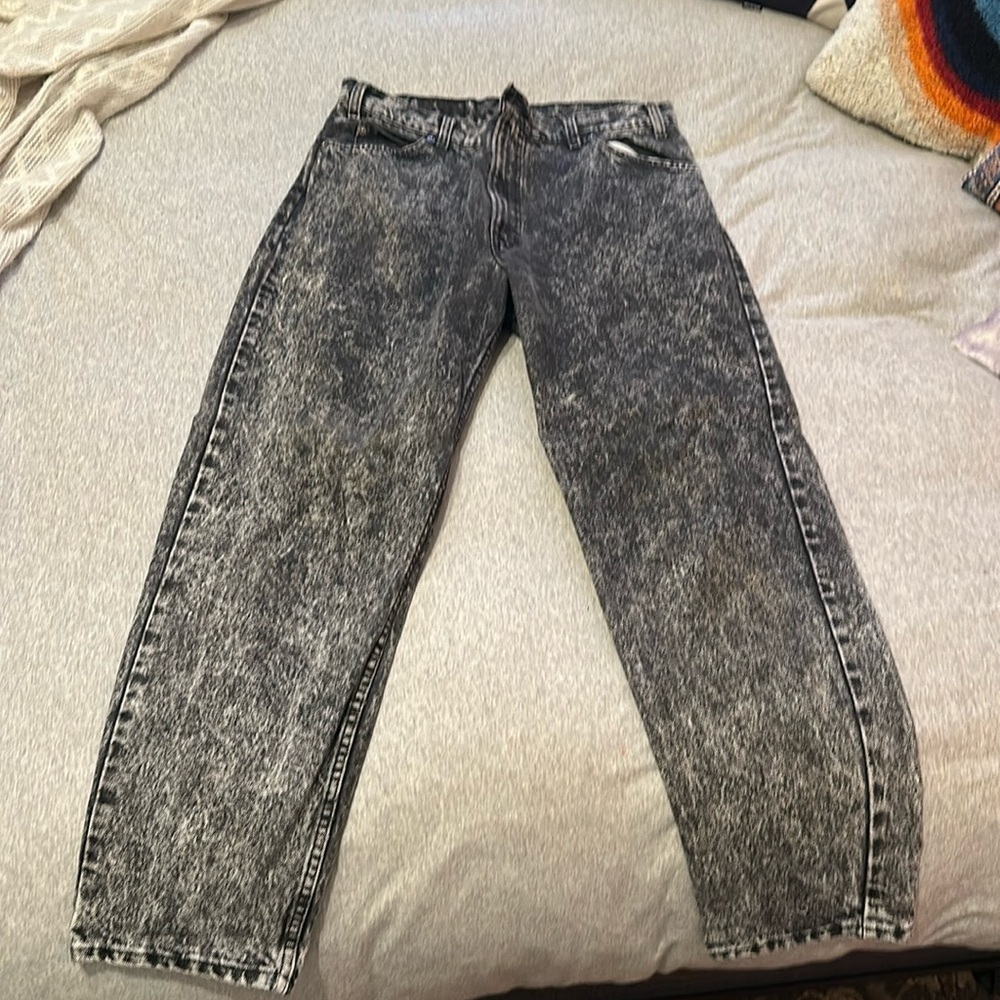 acid wash jeans 34/32